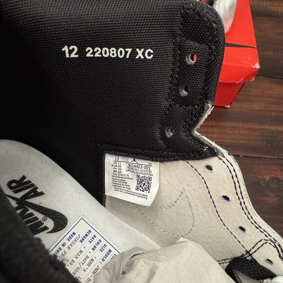 Air Jordan 1 Retro High \'85 Black White Shoes main image 4